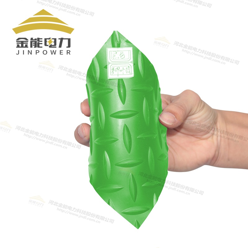 3-6mm綠色柳葉紋絕緣膠墊